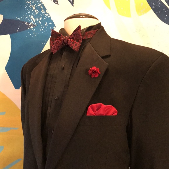 Perry Ellis Tuxedo Coat - Picture 3 of 17